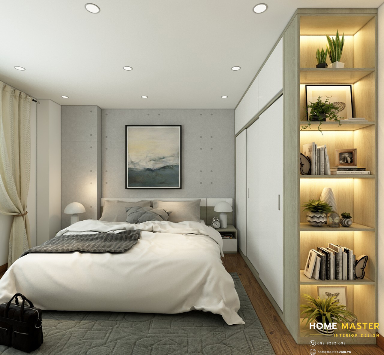 Thiết kế nội thất căn hộ chung cư Thống Nhất Complex (1)