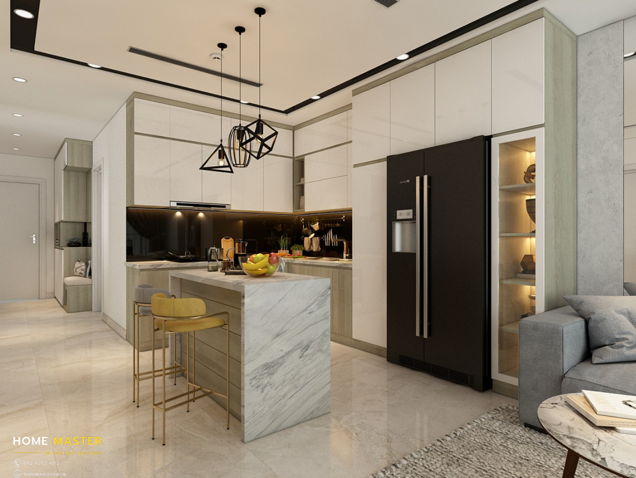 Thiết kế nội thất căn hộ chung cư Thống Nhất Complex (5)